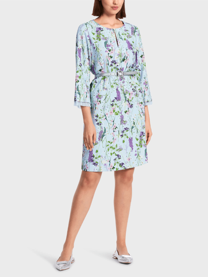 Marc Cain Collections Dresses Marc Cain Collections Floral Printed Dress WC 21.22 W21 Col 320 izzi-of-baslow