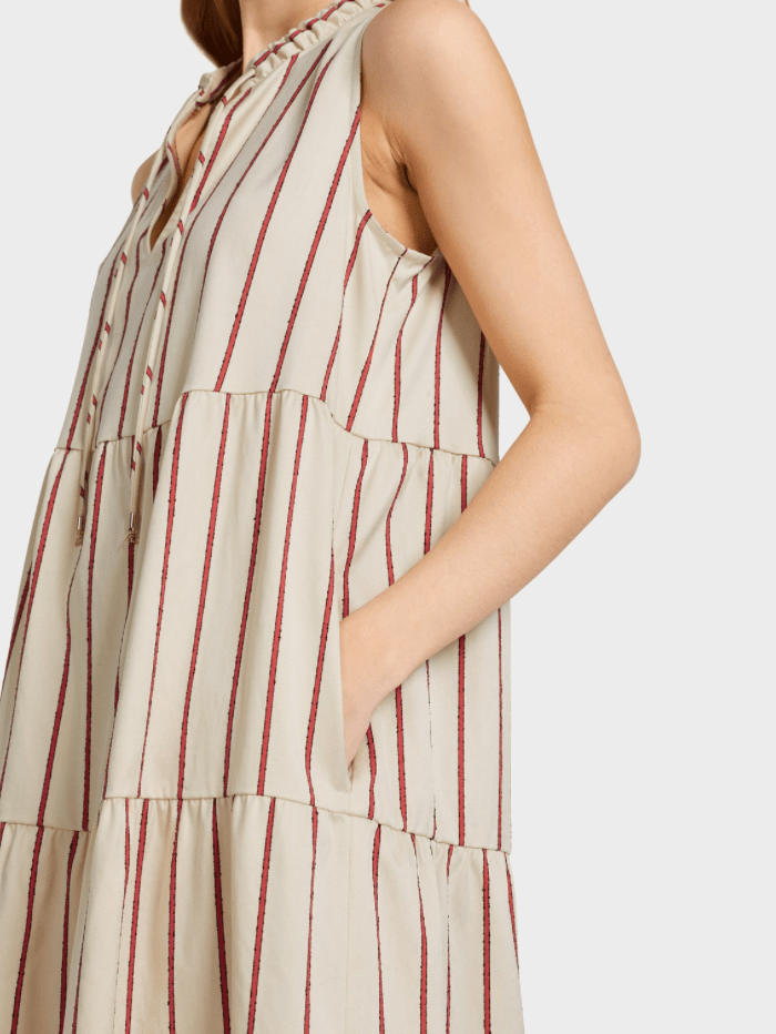 Marc Cain Collections Dresses Marc Cain Collections Striped Dress UC 21.61 W10 COL 273 izzi-of-baslow