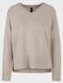 Marc-Cain-Collections-Cashmere-Jumper-In-Dark-Sand VC 41.51 M51 COL 178 izzi-of-baslow