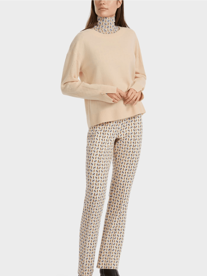 Marc Cain Collections Dark Cream Jumper VC 41.11 M51 COL 132 izzi-of-baslow