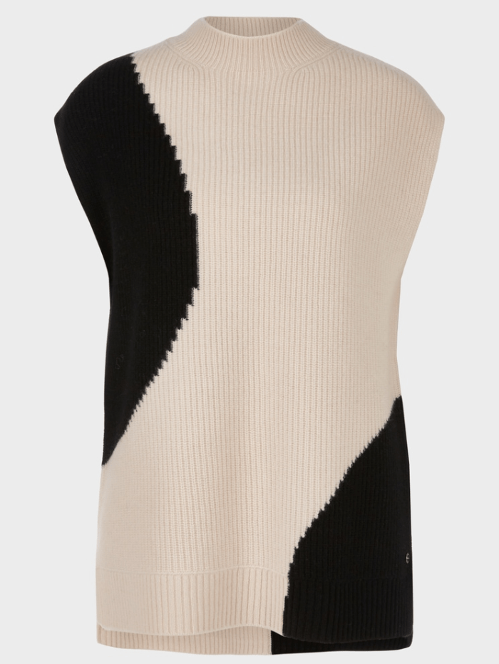 Marc-Cain-Collections-Rethink-Together-Cashmere-And-Wool-Blend-Tank-Top M62 COL 157 izzi-of-baslow