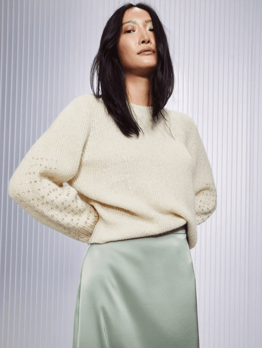 Marc Cain Collections Women's Fine Knit Jumper With Lurex AC 41.05 M75 Col 900