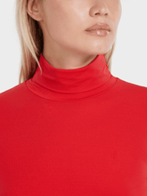 Marc-Cain-Collections-Jumper-With-Roll-Neck-In-Red VC 48.54 J03 COL 270 izzi-of-baslow