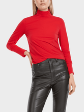 Marc-Cain-Collections-Jumper-With-Roll-Neck-In-Red VC 48.54 J03 COL 270 izzi-of-baslow