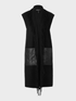 Marc-Cain-Collections-Long-Black-Waistcoat VC 37.03 W67 COL 900 izzi-of-baslow