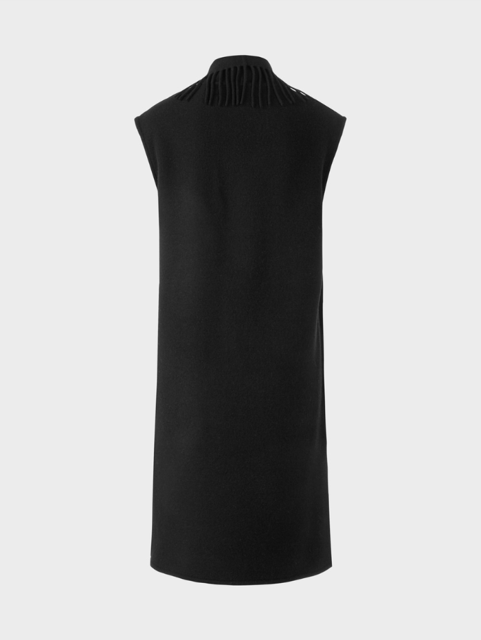 Marc-Cain-Collections-Long-Black-Waistcoat VC 37.03 W67 COL 900 izzi-of-baslow