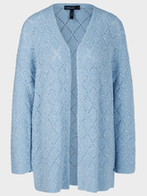 Marc-Cain-Collections-Longline-Cardigan-With-Lurex-Details-WC 39.11 M25 Col 320 izzi-of-baslow