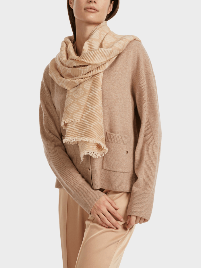 Marc Cain Collections Knitwear Marc Cain Collections Toffee Cardigan VC 39.08 M51 COL 618 izzi-of-baslow