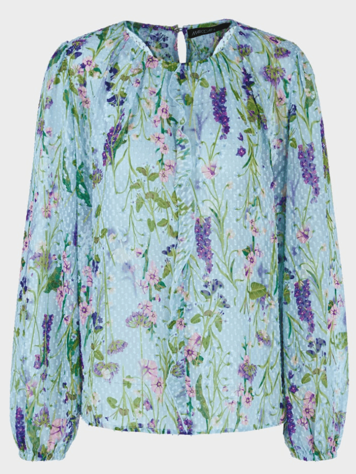 Marc-Cain-Collections-Floral-Design-Blouse WC 51.21 W25 COL 320 izzi-of-baslow