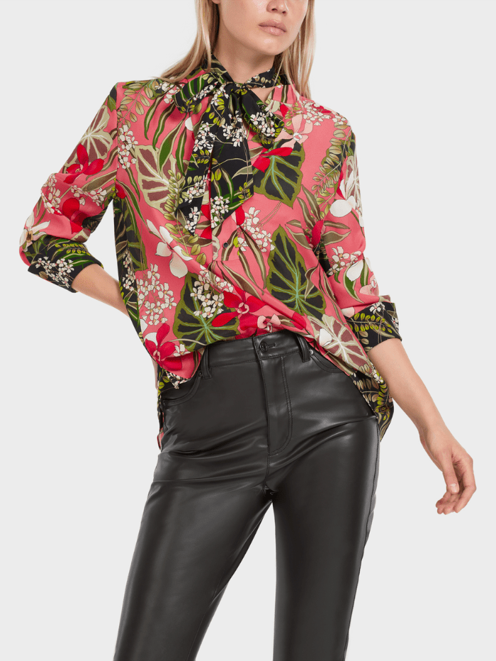 Marc-Cain-Collections-Blouse-With-Floral-Print VC 51.40 W61 COL 222 izzi-of-baslow