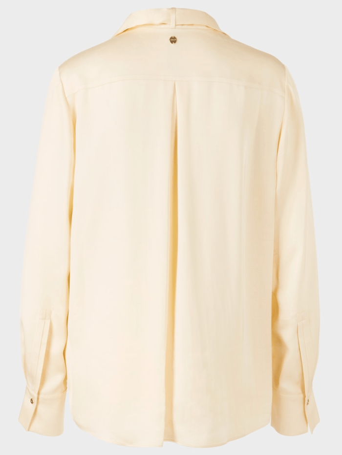 Marc-Cain-Collections-Cream-Blouse-With-Scoop-Neck VC 51.30 W60 COL 116 izzi-of-baslow