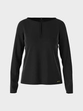 Marc Cain Collections Tops Marc Cain Collections Elegant Long Sleeve Black Top VC 48.36 J14 COL 900 izzi-of-baslow