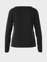 Marc Cain Collections Tops Marc Cain Collections Elegant Long Sleeve Black Top VC 48.36 J14 COL 900 izzi-of-baslow