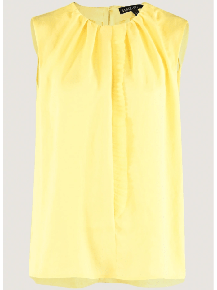 Marc-Cain-Collections-Lemon-Top-With-Ruffle-Detail WC 61.13 W39 COL 420 izzi-of-baslow