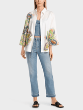 Marc-Cain-Collections-Printed-A-Line-Shirt-WC 51.32 W64 Col 100 izzi-of-baslow