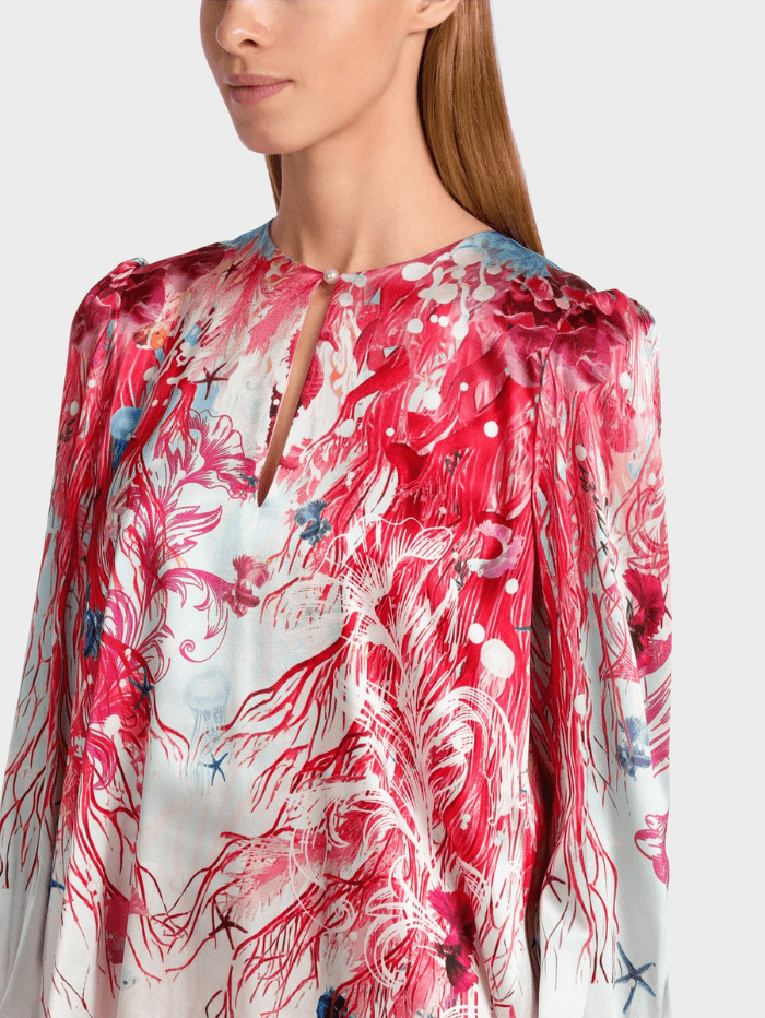Marc-Cain-Collections-Printed-Blouse-In-Soft-Seashell-Design WC 51.47 W89 COL 212