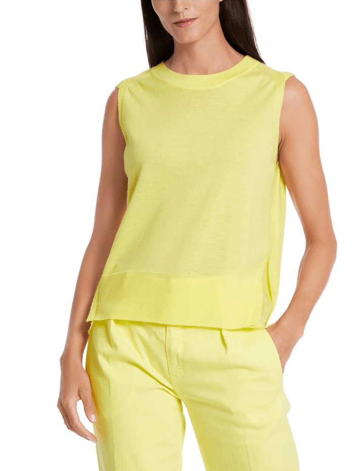 Marc-Cain-Collections-Tank-Top-In-Pale-Lemon WC 61.05 M73 COL 420 izzi-of-baslow