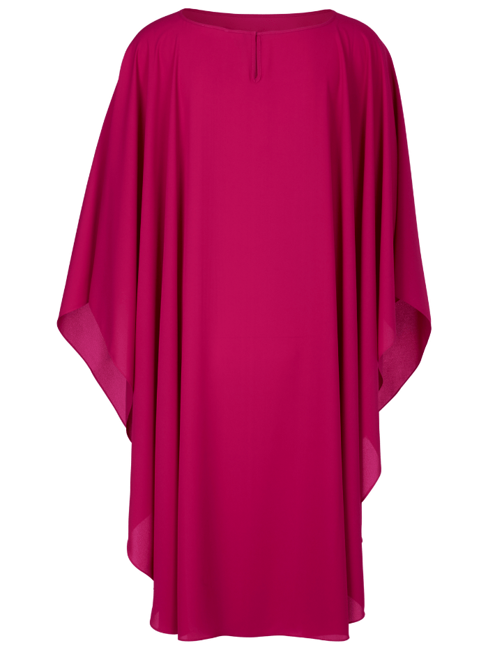 Marc-Cain-Collections-Stole-Top-In-Deep-Fuchsia-WC B3.01 W90 COL 267 izzi-of-baslow