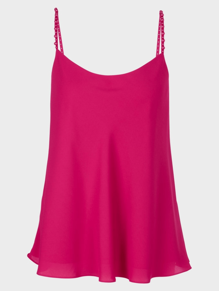 Marc-Cain-Collections-Top-With-Beaded-Straps-In-Deep-Fuchsia WC 61.27 W90 COL 267-of-baslow