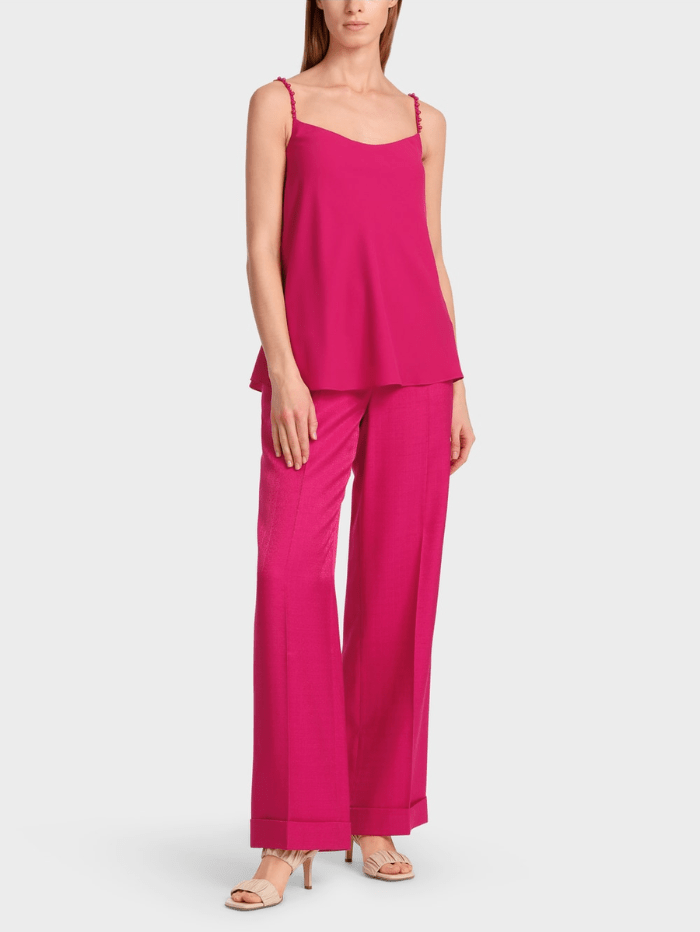 Marc-Cain-Collections-Top-With-Beaded-Straps-In-Deep-Fuchsia WC 61.27 W90 COL 267-of-baslow