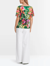 Marc-Cain-Collections-Top-With-Pleated-Sleeves-XC 48.27 J04-COL-558 izzi-of-baslow