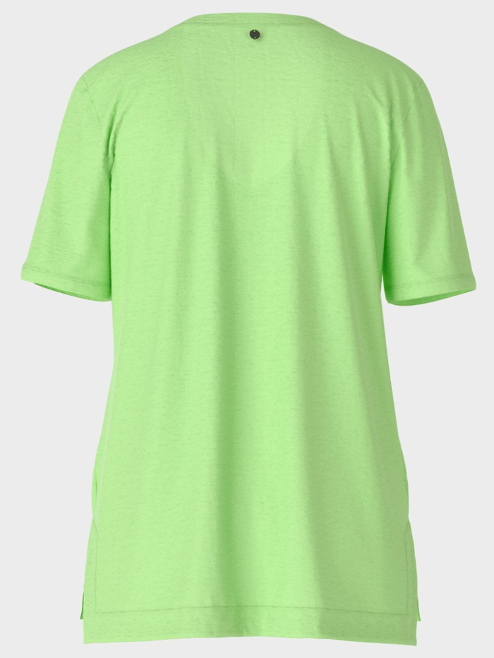 Marc-Cain-Collections-V-Neck-T-Shirt-In-Apple-Green WC 48.34 J54 COL 531 izzi-of-baslow