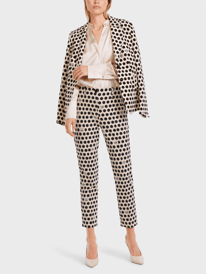 Marc-Cain-Collections-Polka-Dot-Pencil-Trousers VC 81.11 J39 COL 900 VC 81.11 J39 COL 900 izzi-of-baslow