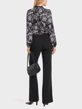 Marc-Cain-Collections-Black-Trousers-With-Flared-Leg VC 81.50 W16 COL 900 izzi-of-baslow