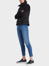 Marc-Cain-Essentials-Quilted-Gilet-With-Down-Black-+E 37.15 W11 900 izzi-of-baslow