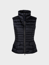 Marc Cain Essentials Coats and Jackets Marc Cain Essentials Quilted Gilet with Down Midnight Blue +E 37.15 W11 395 izzi-of-baslow