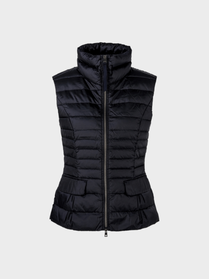 Marc-Cain-Essentials-Quilted-Gilet-With-Down-Midnight-Blue-+E 37.15 W11 395 izzi-of-baslow