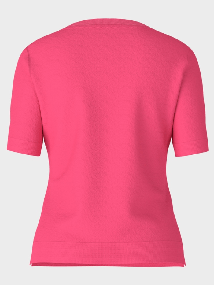 Marc-Cain-Crew-Neck-Sweater-In-Pink-WA 41.06 M11 COL 245 izzi-of-baslow