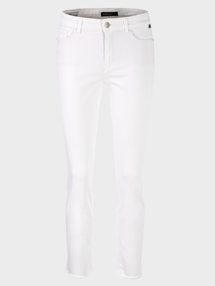 Marc-Cain-SILEA-Slim-Fit-White-Jeans WP 82.04 D50 Col 100 izzi-of-baslow