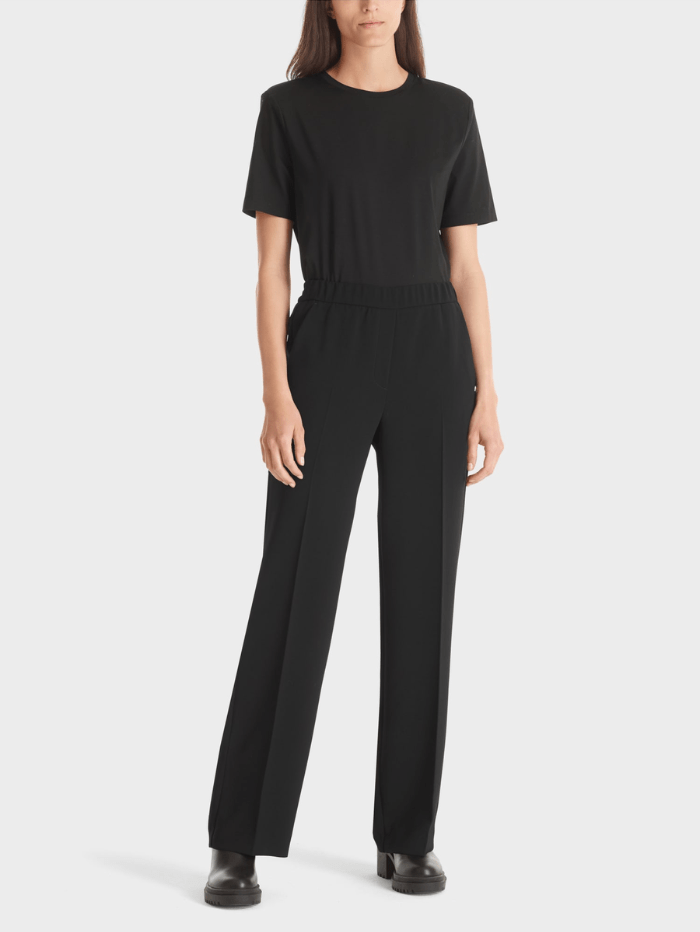 Marc Cain Pants Trousers Marc Cain Black Pants Trousers VP 81.15 W65 COL 900 izzi-of-baslow