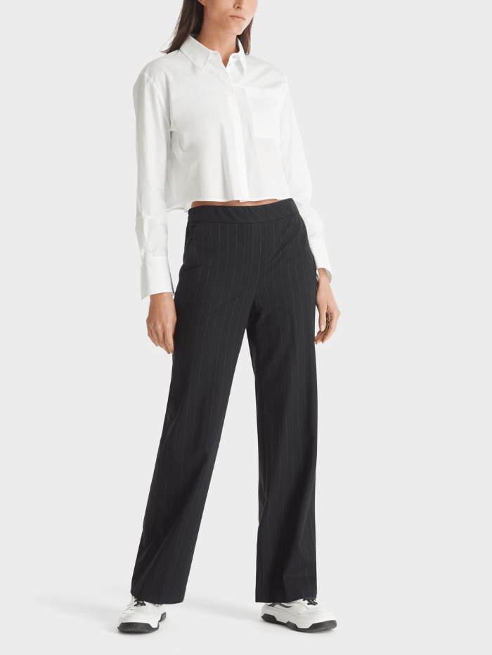 Marc-Cain-Washington-Black-Wide-Pinstripe-Trousers-VP 81.15 W66 COL 900 izzi-of-baslow