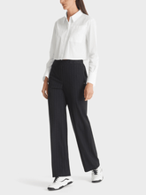 Marc-Cain-Washington-Black-Wide-Pinstripe-Trousers-VP 81.15 W66 COL 900 izzi-of-baslow