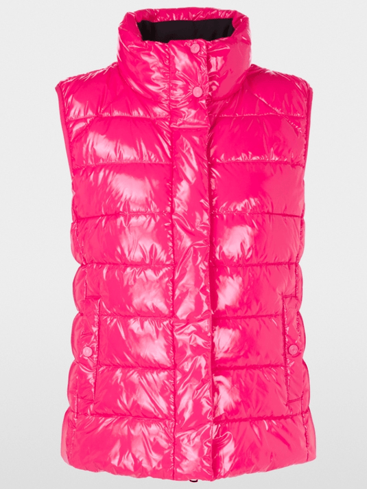 Marc Cain Additions T Black Padded Gilet TA 37.05 W04 COL 900 main image 1