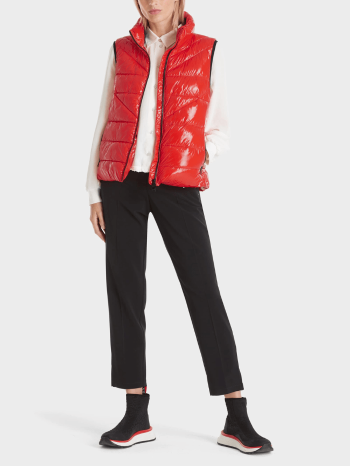 Marc-Cain-Sports-Quilted-Gilet-With-Thinsulate-In-Campari VS 37.01 W36 Col 278 izzi-of-baslow