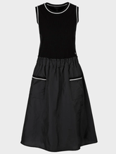 Marc-Cain-Sports-Black-Knee-Length-Dress-WS 21.28 M26-COL-900-izzi-of-baslow