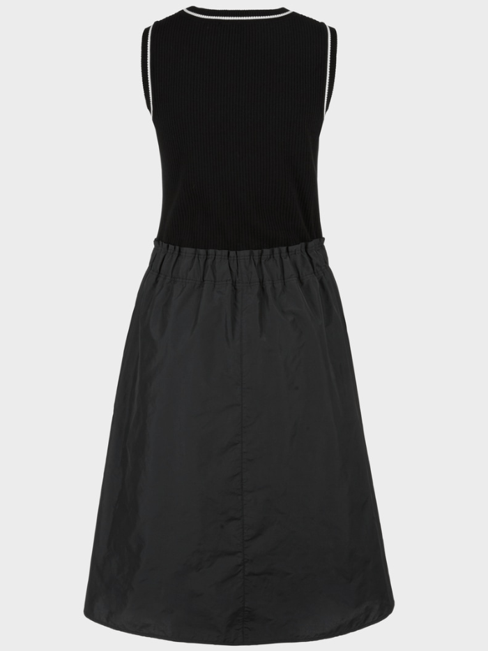 Marc-Cain-Sports-Black-Knee-Length-Dress-WS 21.28 M26-COL-900-izzi-of-baslow
