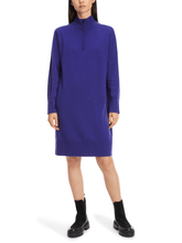 Marc Cain Sports Dresses Marc Cain Sports Rethink Together Knit Dress In Bright Violet XS 21.24 M63 Col 750 izzi-of-baslow