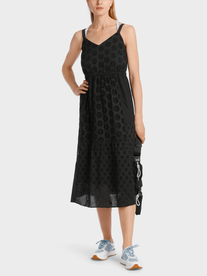 Marc-Cain-Sports-Summer-Dress-With-Eyelet-Embroidery-WS 21.37 W35 COL 900 izzi-of-baslow