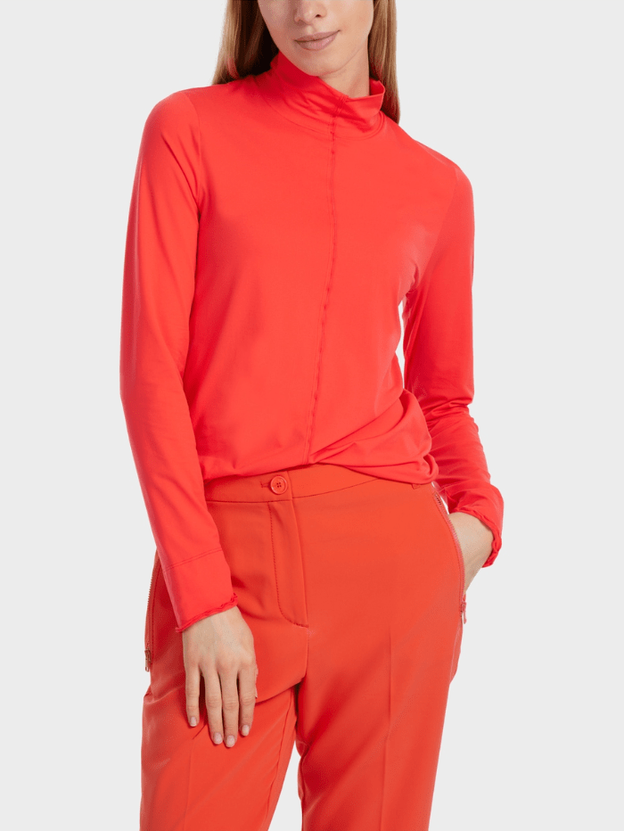 Marc Cain Sports Jumper In Campari Colour VS 48.27 J18 COL 278 izzi-of-baslow