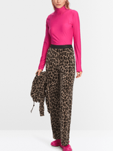 Marc Cain Sports Knitwear Marc Cain Sports Long Sleeved Turtleneck Top In Pink XS 48.18 J18 Col 244 izzi-of-baslow