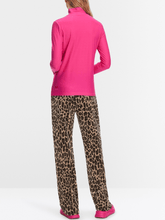 Marc Cain Sports Knitwear Marc Cain Sports Long Sleeved Turtleneck Top In Pink XS 48.18 J18 Col 244 izzi-of-baslow