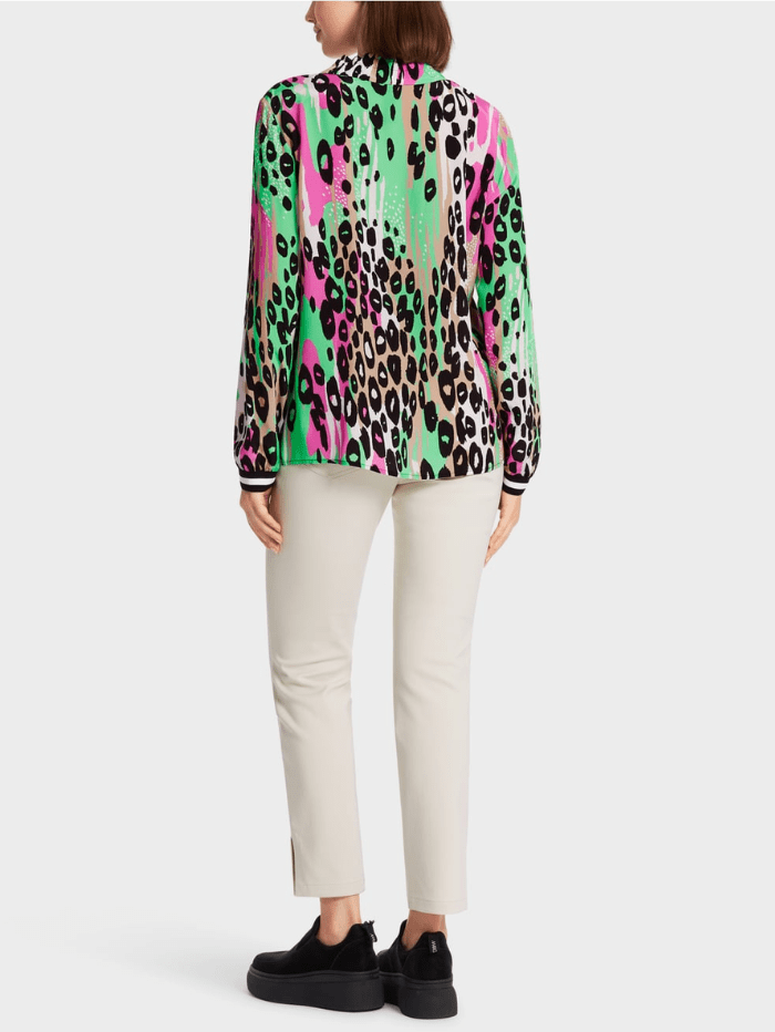 Marc-Cain-Sports-Printed-Viscose-Blouse WS 51.08 W05 COL 543 izzi-of-baslow