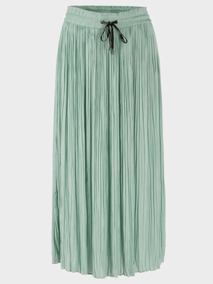 Marc-Cain-Sports-Midi-Length-Pleated-Skirt-In-Soft-Sage WS 71.01 W39 Col 509 izzi-of-baslow