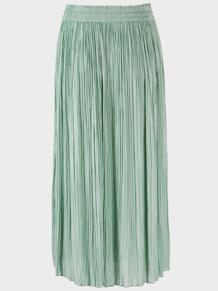 Marc-Cain-Sports-Midi-Length-Pleated-Skirt-In-Soft-Sage WS 71.01 W39 Col 509 izzi-of-baslow