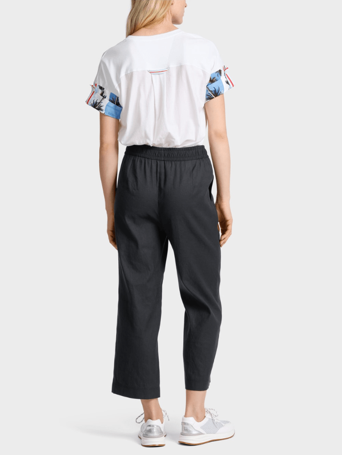 Marc-Cain-Sports-WUSU-Linen-Trousers-In-Midnight-Blue-WS 81.47 W03-COL-395 izzi-of-baslow