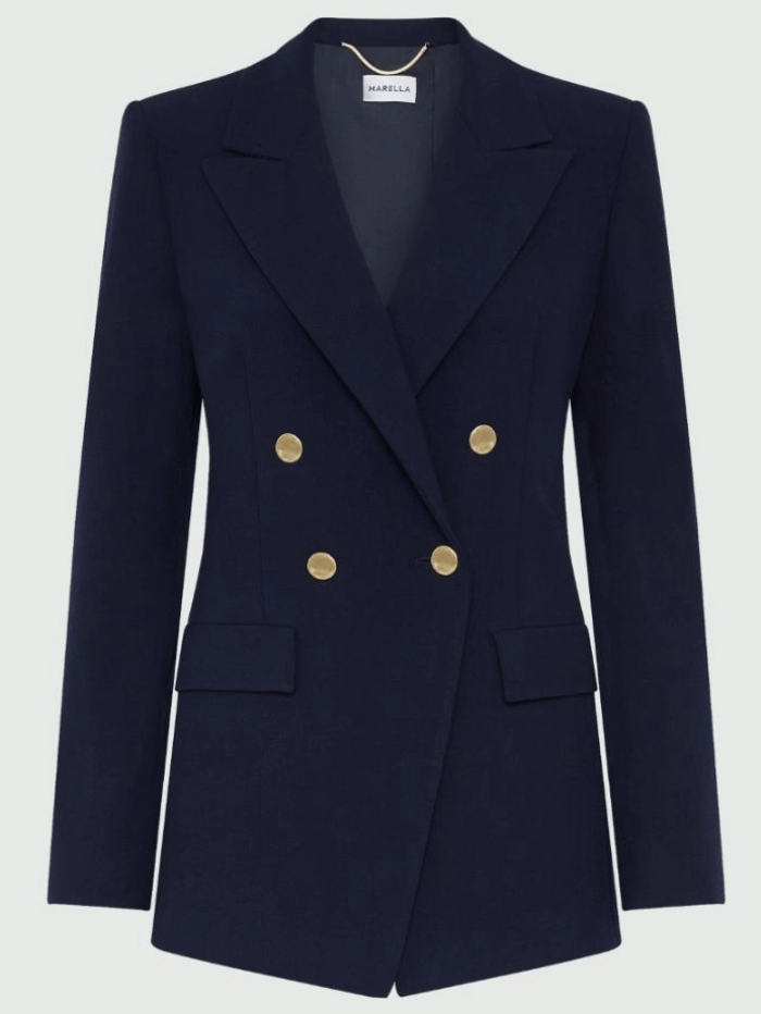 Marella-NOTION-Double-Breasted-Blazer-In-Navy 24130411112 Col 005 izzi-of-baslow